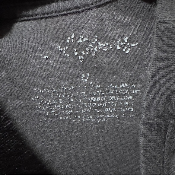 The Rolling Stones 1975 US Tour Black Tongue T-shirt Medium Band Tee - Picture 4 of 4